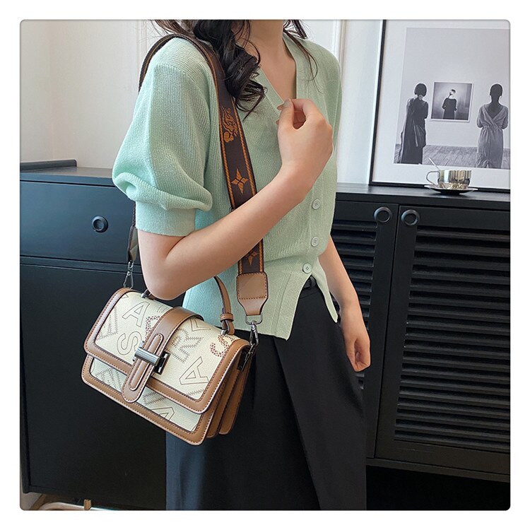 Genuine Leather Designer Shoulder Bag For Women Stylish Flap Crossbody Purse  With Crossbody Strap From Lwz2741787, $45.36 | DHgate.Com